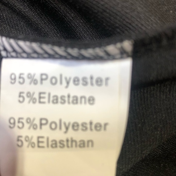 GRACE KARIN 3/4 Ruffle Sleeve Slim Fit Business Black Pencil Dress, Size Large - Picture 6 of 9